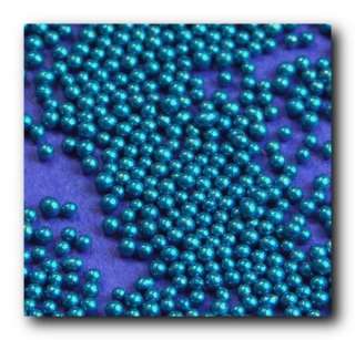 Aqua Blue   Micro Glass Beads   1 MM   2 oz   Sealed  