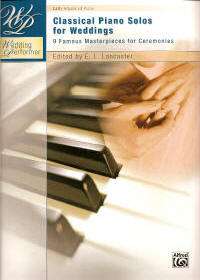 Wedding Performer Classical Piano Solos for Weddings Book Cover