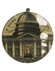 1900 Presidential Election A Sure Winner Mechanical Novelty Button 