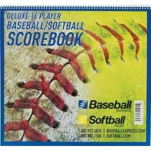   16 Player Scorebook   Baseball Coach/ScoreKeeper