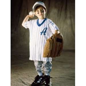  Boy in a Baseball Uniform Giclee Poster Print