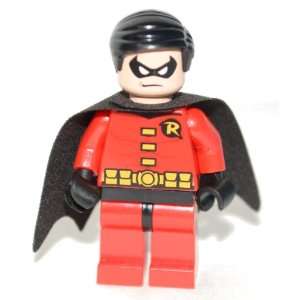   Super Heroes Batman Lego  RED ROBIN mini figure. (Loose) Toys & Games