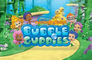 Bubble Guppies Edible Image Cake Topper Personalized 1/4 sheet  