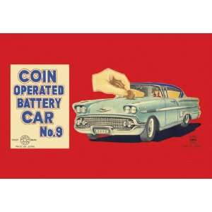  Exclusive By Buyenlarge Coin Operated Battery Car No.9 