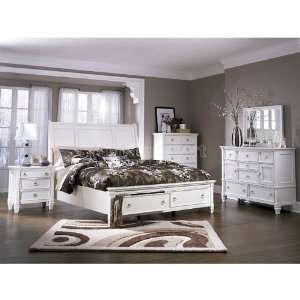  Ashley Furniture Prentice Sleigh Storage Bedroom Set B672 