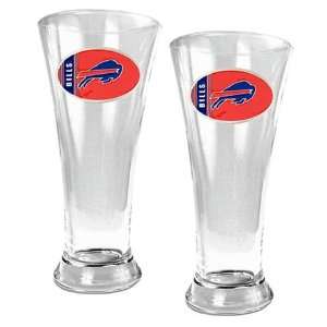  Buffalo Bills Set of Two Pilsner Beer Glasses