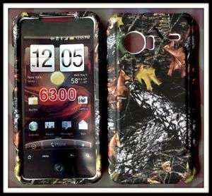 Hard Cover Case HTC Droid Incredible 6300 Camo stem  