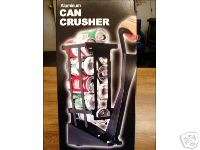 Aluminum Can Crusher 10 cans in 10 seconds Recycle  