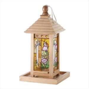  VICTORIAN CHURCH BIRD FEEDER