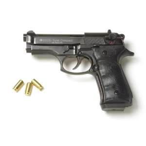   Compact Front Firing Starter Pistol/ Blank Gun, Black 
