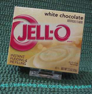JELL O White Chocolate Instant Pudding & Pie Filling