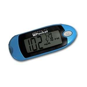  Prodigy Pocket Blood Glucose Meter, Blue   1 ea Health 