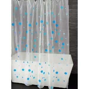    Kontextur Moondance Shower Curtain   Shades of Blue
