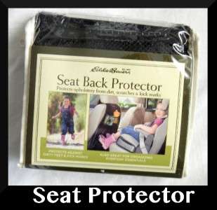 SEAT BACK PROTECTOR by Eddie Bauer car organizer storage pockets NEW 