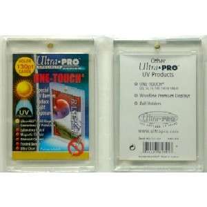 ULTRA PRO ONE TOUCH MAGNETIC CARD HOLDERS 130 PT 074427817213  