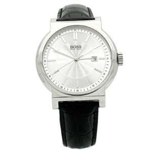   Leather & Silver Dial, Classic Date Watch 1512380 Hugo Boss Watches
