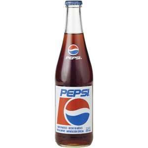 Mexican Pepsi Cola 12 12oz (355ml) Glass Bottles Mexico