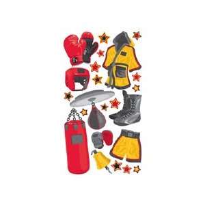  Sticko Boxing Gear Stickers Arts, Crafts & Sewing