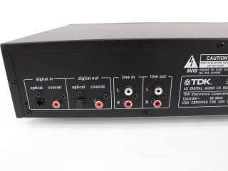 TDK DA 5700 4X High Speed Copy Digital CD Recorder  