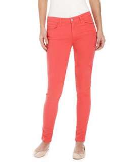 Joes Jeans The Skinny Jeans, Skinny Colored Denim Coral Wash