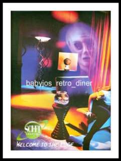   Alien ET SCI FI Outer Space Channel AD Advertisement 1994  