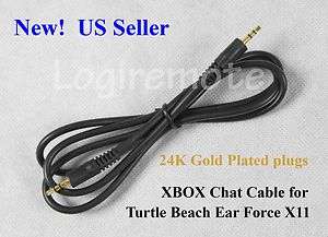   Turtle Beach X11 / Ear Force / XBOX live chat / Gold plated  
