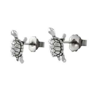 Sterling Silver Turtle Studs.Opens in a new window
