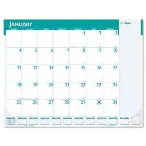    House of Doolittle   Express Track Monthly Desk Pad Calendar 