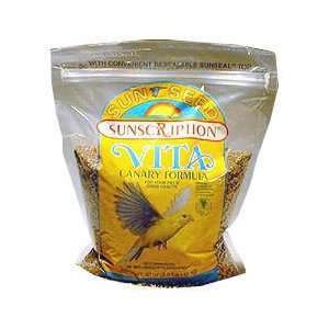  Sun Seed Vita Canary Formula Bird Food 2.5 lb bag Pet 