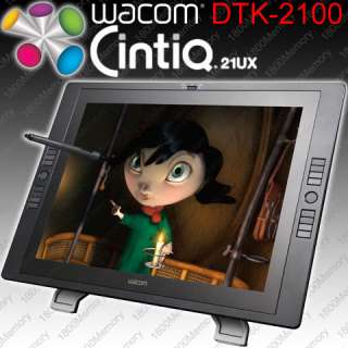 Wacom Cintiq 21UX 2G 2nd Gen Graphics Interactive Pen Display Tablet 