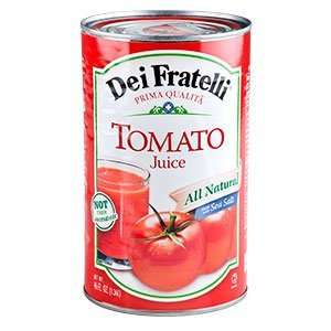 Canned Tomato Juice 12   46 oz. Cans / CS  Grocery 