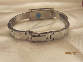 Citizen Ladies Elegance rectangle blue MOP dial bracelet watch sb5340 