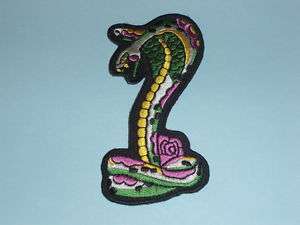 SNAKE cobra EMBROIDERED PATCH iron/sew python serpent  