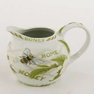  Tea and Honey Bees Creamer   11 Ounces