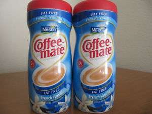 lot Coffee mate Creamer French Vanilla Fat Free  