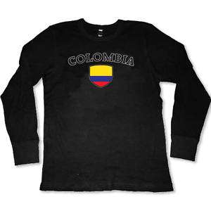 COLOMBIA Soccer Flag Football Country Men Team Thermal  