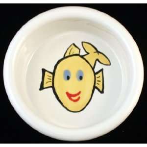  Melia ceramic cat bowl, 3.5 cup goldfish cat bowl design 