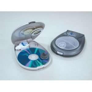  Aidata CD Disc Cleaner (platinum,graphite) Electronics