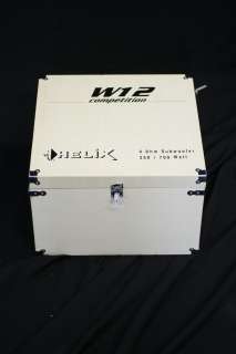   Helix Audio   W12 12 Competition Subwoofer Car Audio Speaker  
