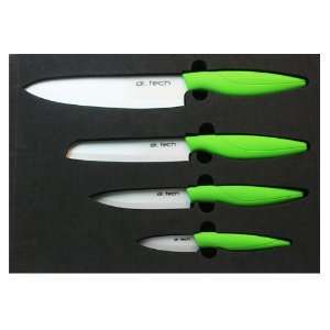 Complete Series   4 piece Ceramic Cutlery Knives Set (8 Chefs, 6 