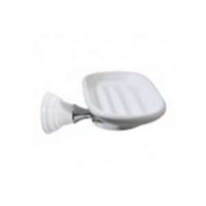    Whitehaus CA122WC 6 Ceramic Soap Dish & Holder