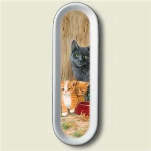   Home Accents Barn Cats Spoon Rest Ceramic Spoon Rest