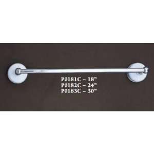 Sign of the Crab P0181C 18 Towel Bar in Chrome Plated 