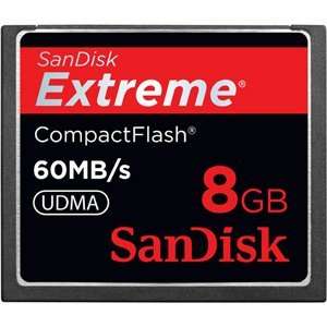  New   SanDisk Extreme SDCFX 008G A61 8 GB CompactFlash (CF 