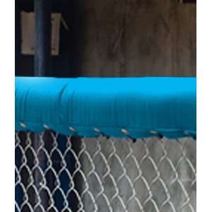 Fisher Baseball 10 Chain Link Fence Top Padding SKY BLUE 10 LONG 