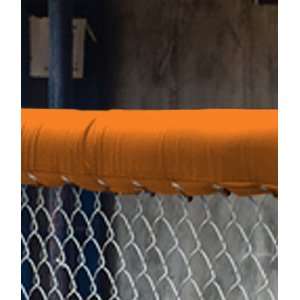  Fisher Baseball 10 Chain Link Fence Top Padding ORANGE 10 