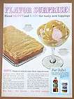 1958 Karo Syrup waffle honey bee vintage kitchen art ad  