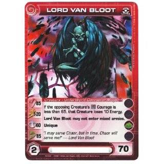  Chaotic Ultra Lord Van Bloot 85/120/60/85 card Explore 