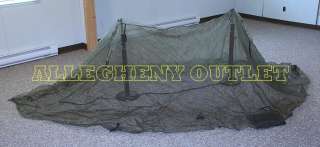 US ARMY SKEETA TENT NO SEEUM MESH Mosquito Insect Net U  