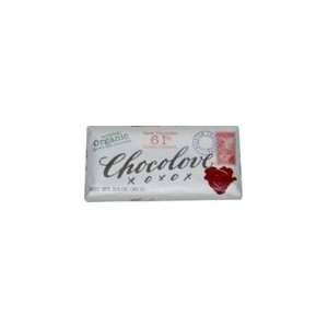  Chocolove XOXO Organic Dark Chocolate Bar    3.2 oz Bar 